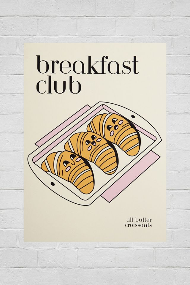 Cactus Tree Breakfast Club 30x40 Wall Art Print  #2