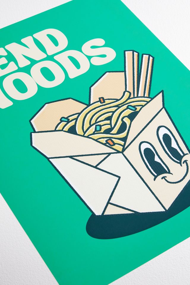 Cactus Tree Send Noods 30x40 Wall Art Print  #1