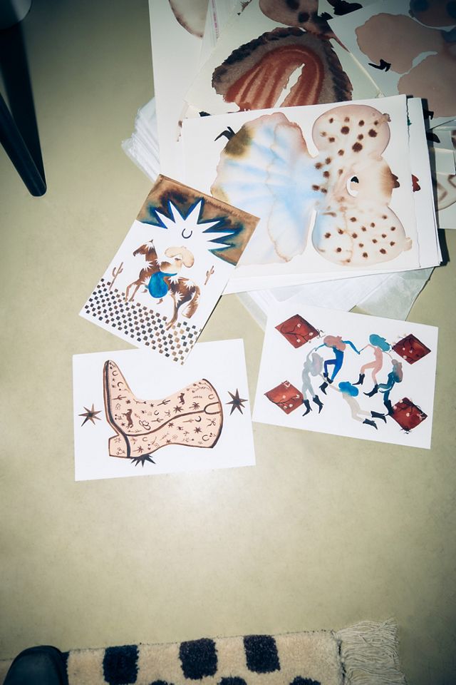 Urban Outfitters x TuftLuck Dance Diamond A4 Print #1