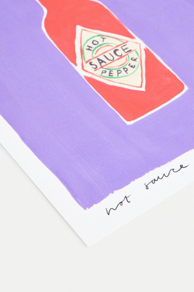 Natalie Cass Art Hot Sauce 30x40 Wall Art Print
 #1