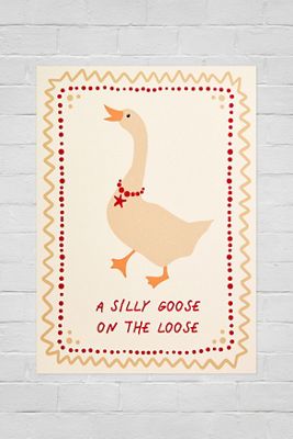 Impresión Artística de Pared Posterami Silly Goose 30x40