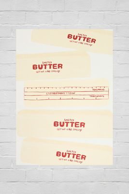 Stampa Artistica da Parete Butter Stick 30x40