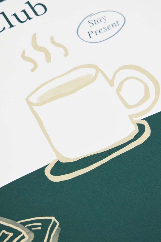 Stampa Artistica da Parete Coffee Club 30x40 #1