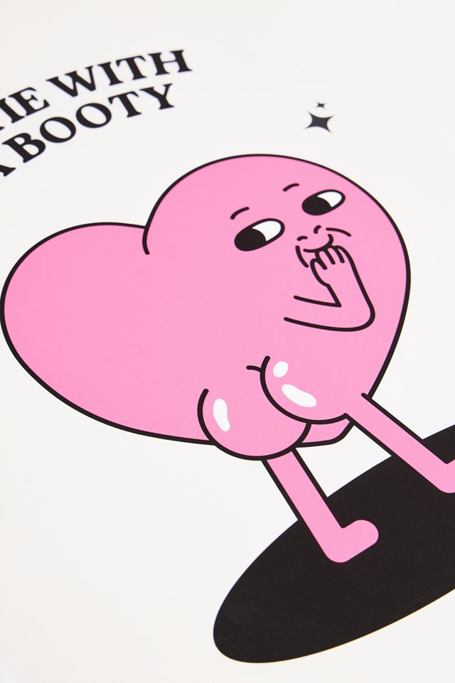 Stampa Artistica da Parete 30x40cm Cutie With A Booty #1