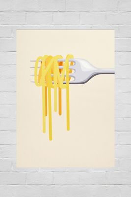 Impresión de Arte de Pared Spaghetti 30x40cm