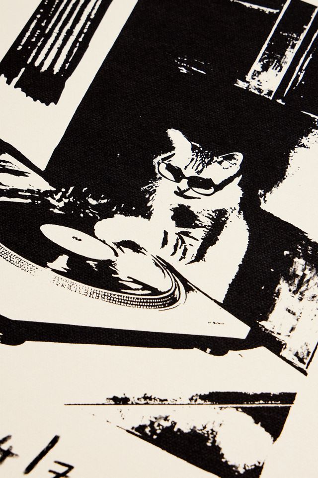 Scratching Records 30x40cm Wandkunstdruck #2