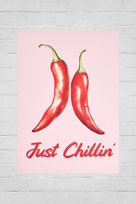 Just Chillin' 30x40cm Wandkunstdruck