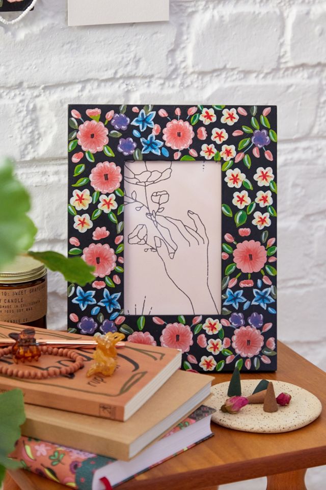 Floral Folk Photo Frame #2