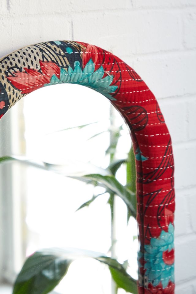 Kantha Grande specchio da parete ad arco #2