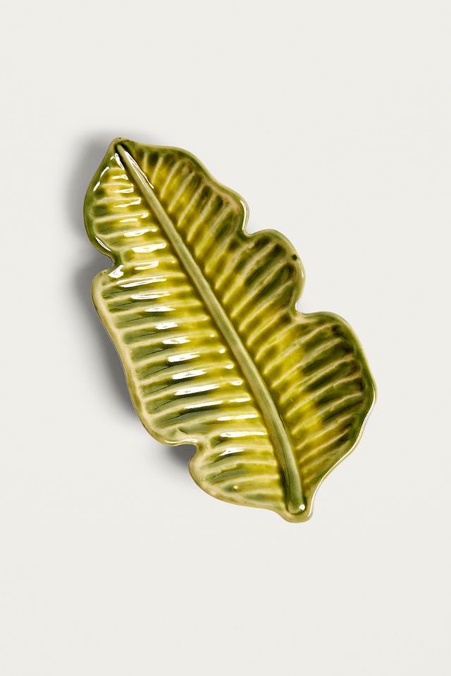 Banana Leaf Trinket Dish #1