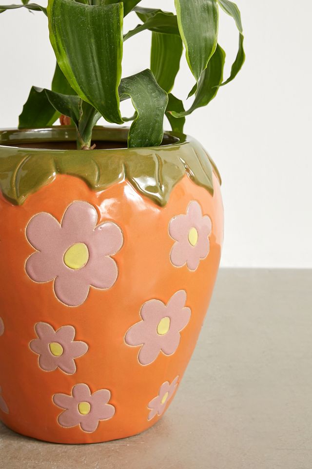 Pot en forme de fraise  #3