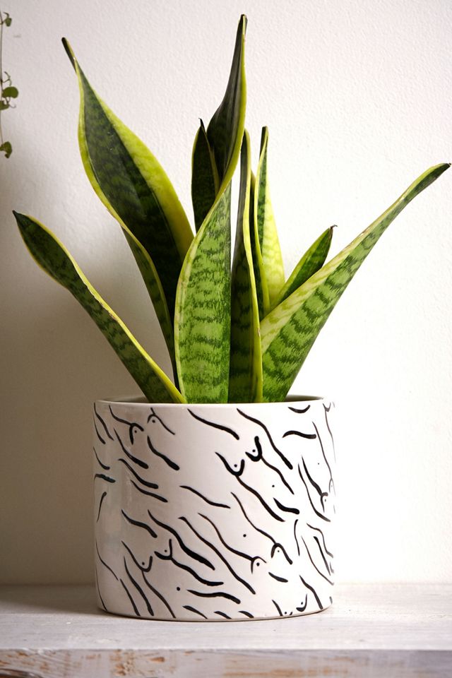 Medium Female Form Planter | Urban Outfitters UK