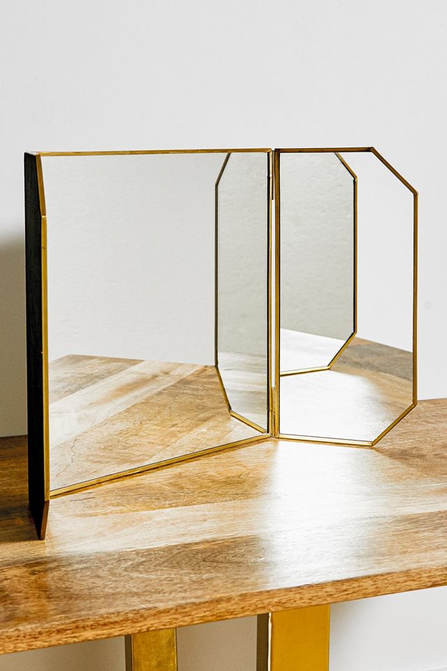 Gold Dressing Table Mirror | Urban Outfitters UK