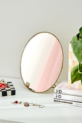 Miroir antique ovale