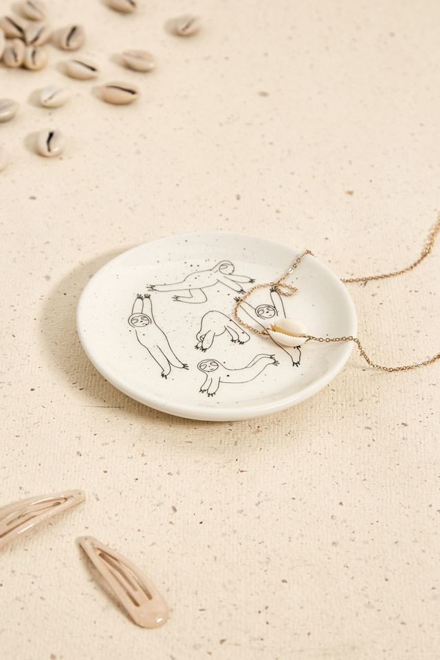 Yoga Sloth Trinket Tray | Urban Outfitters UK