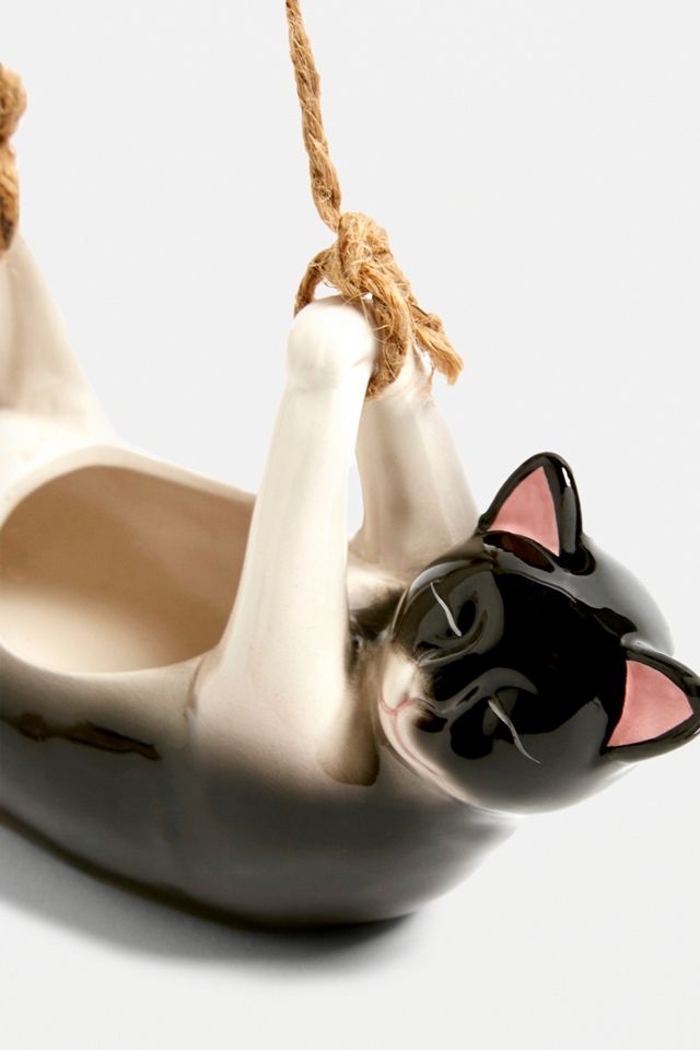 Cat Hanging Plant Pot #2