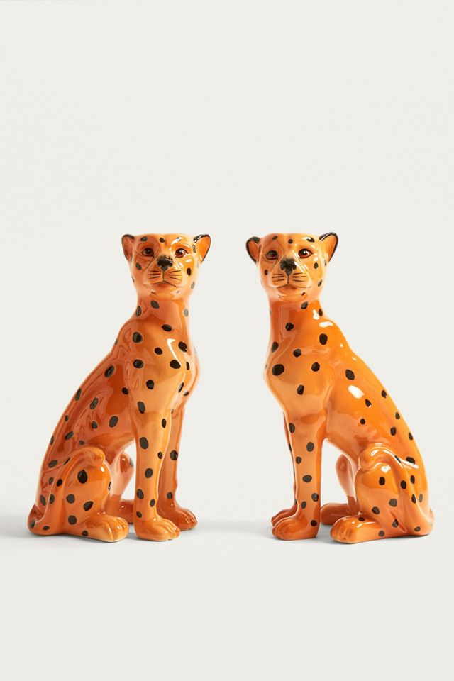 Leopard Candle Holder - Left #2