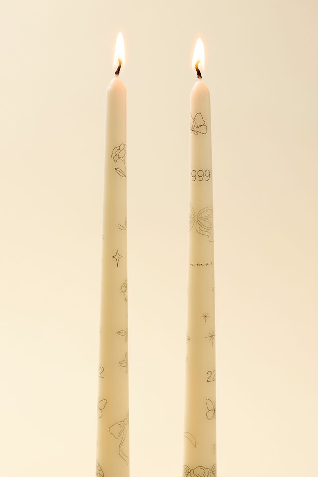 Tattoo Taper Candles 2-Pack #1