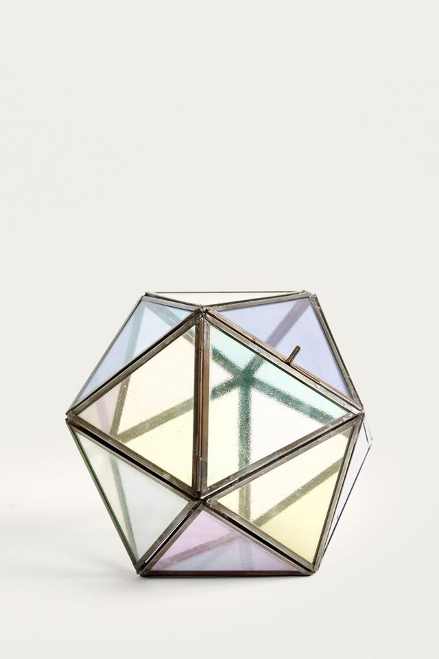 Terrarium en verre coloré #1