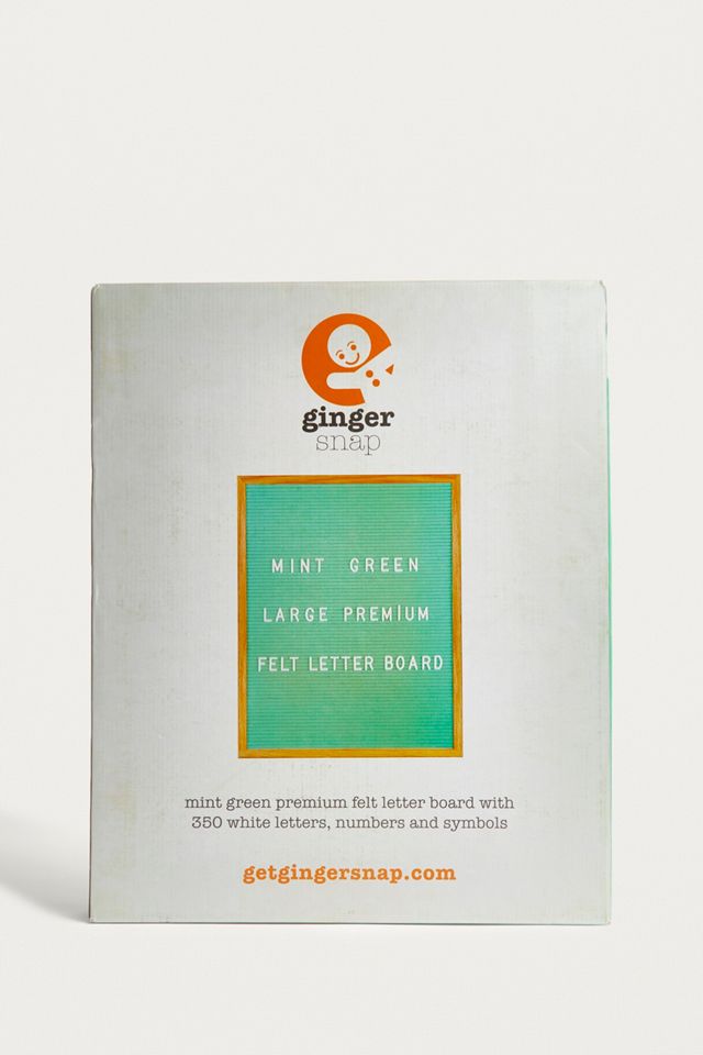 Gingersnap Colourful Large Felt Letter Board #1