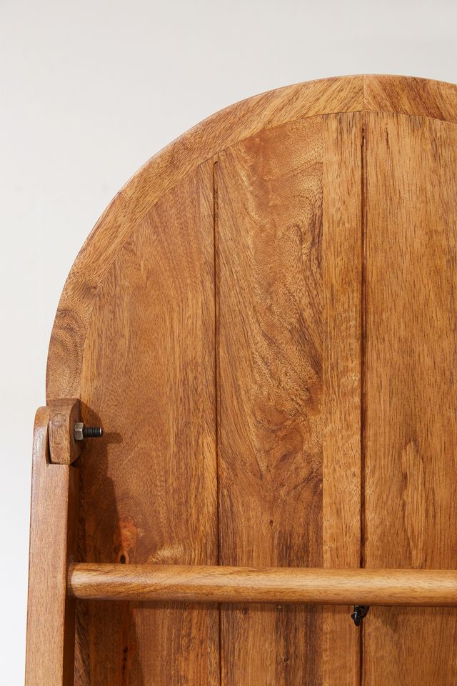 Woodlyn Standing Storage Mirror #4