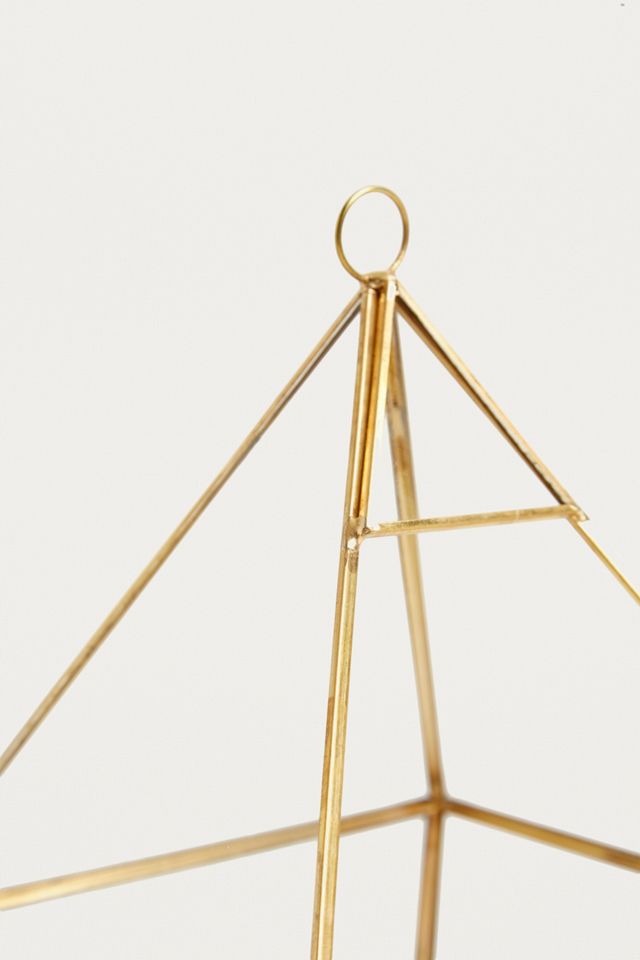 Brass Pyramid Terrarium #3