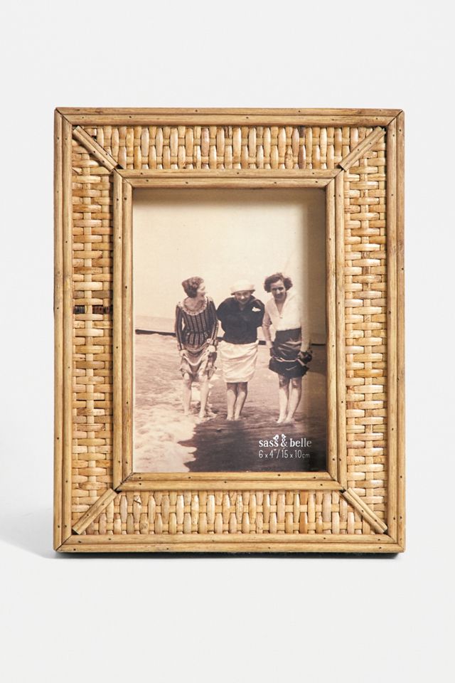 Rattan Photo Frame