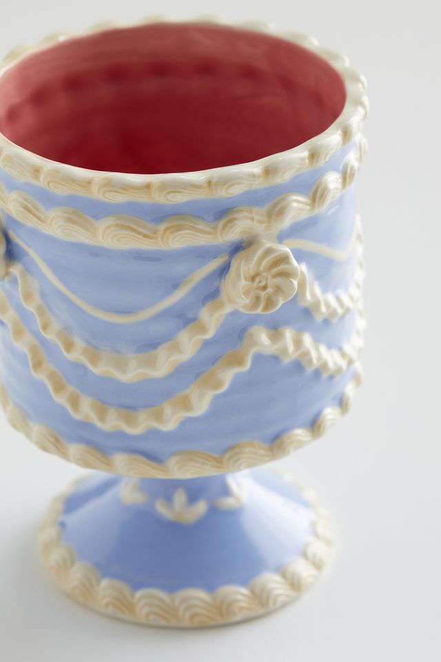 UO Blue Cake Plant Pot  #3