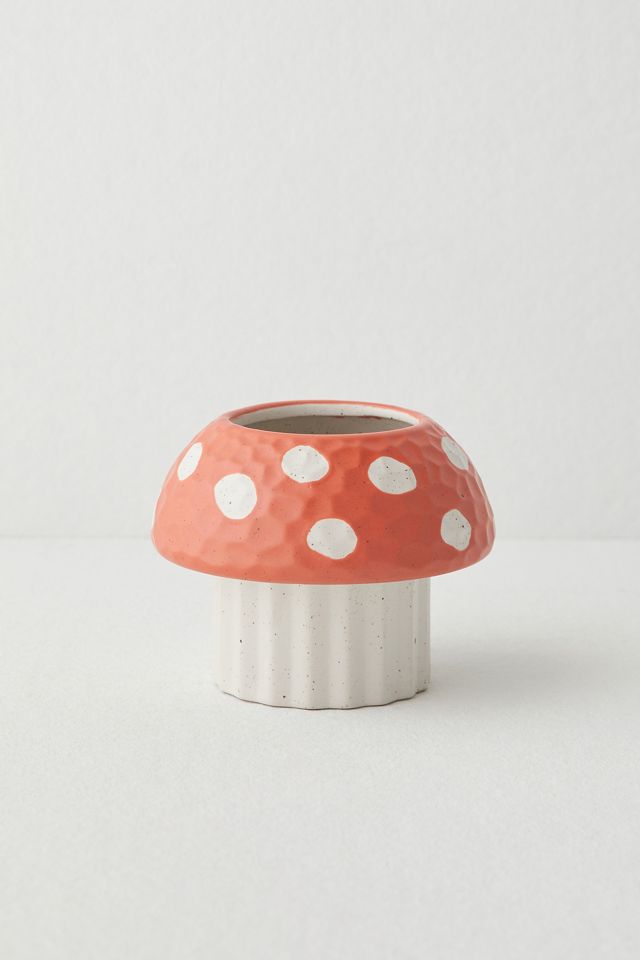 Red Mushroom Planter #1