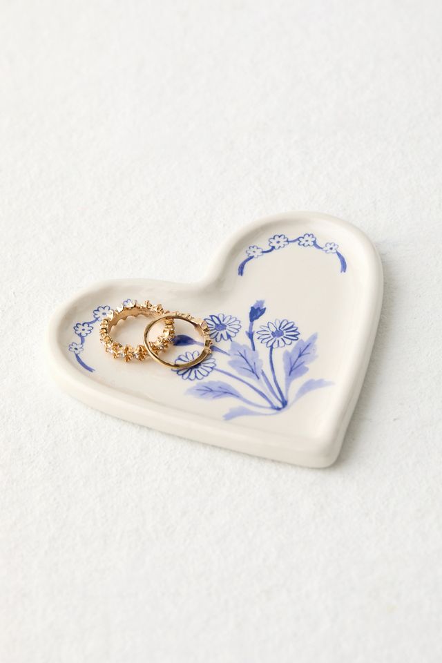 Vassoio Portaoggetti Floreale Delft #3