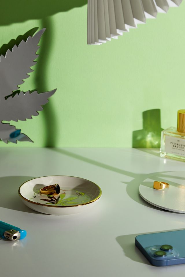 Gold Leaf Trinket Tray #2