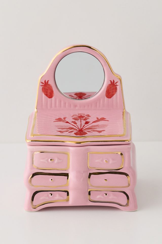 Pink Dresser Trinket Box #1