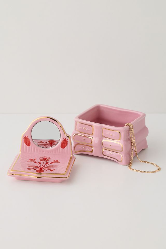 Pink Dresser Trinket Box #3