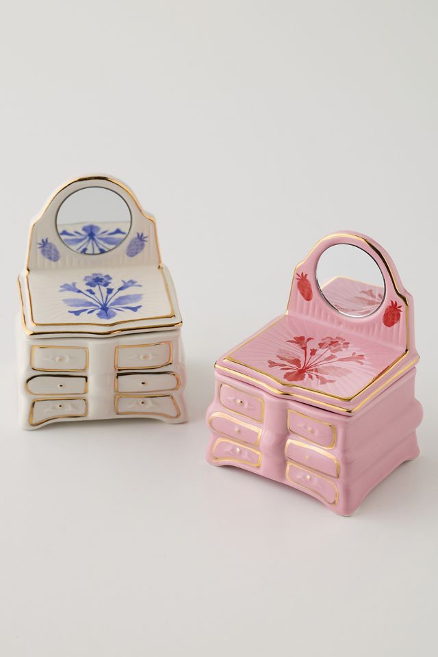 Pink Dresser Trinket Box #4