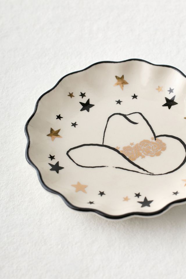 Plat à Bijoux Chapeau Western #2