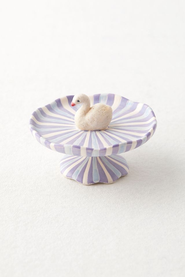 Piattino Portaoggetti a Forma di Cigno #1