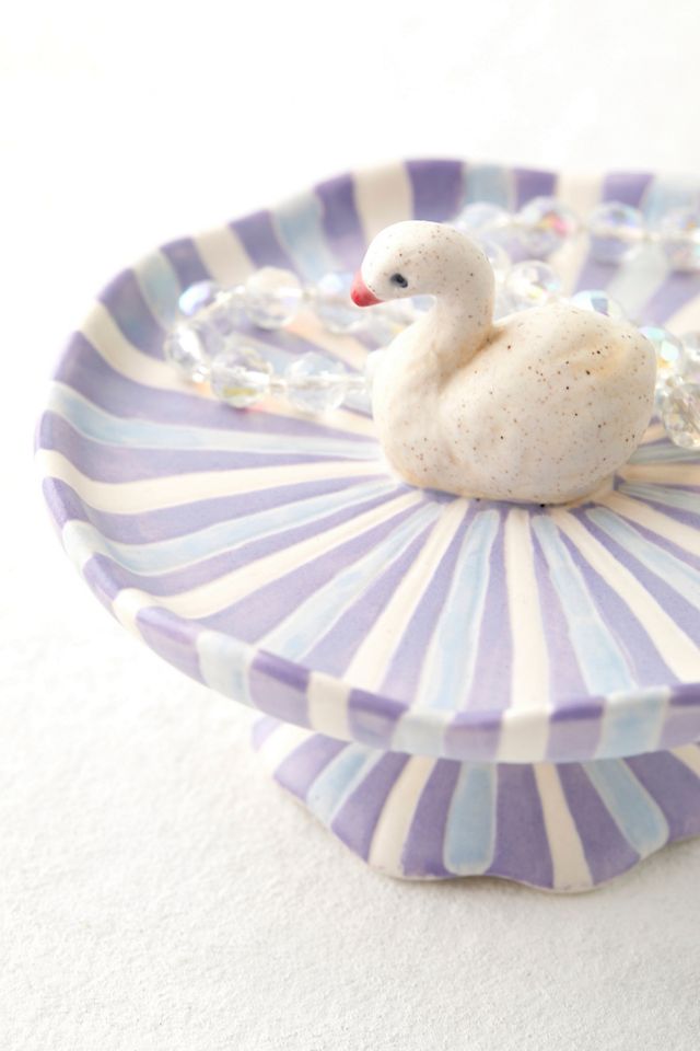 Piattino Portaoggetti a Forma di Cigno #3