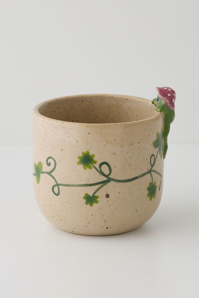 Peeking Frog Planter #2