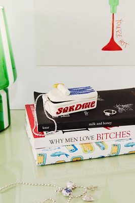 Sardine Trinket Box - White ALL at Urban Outfitters