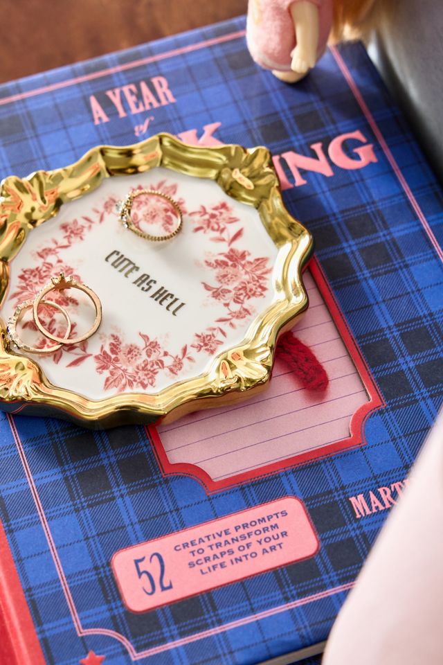 Cute As Hell Trinket Tray #1