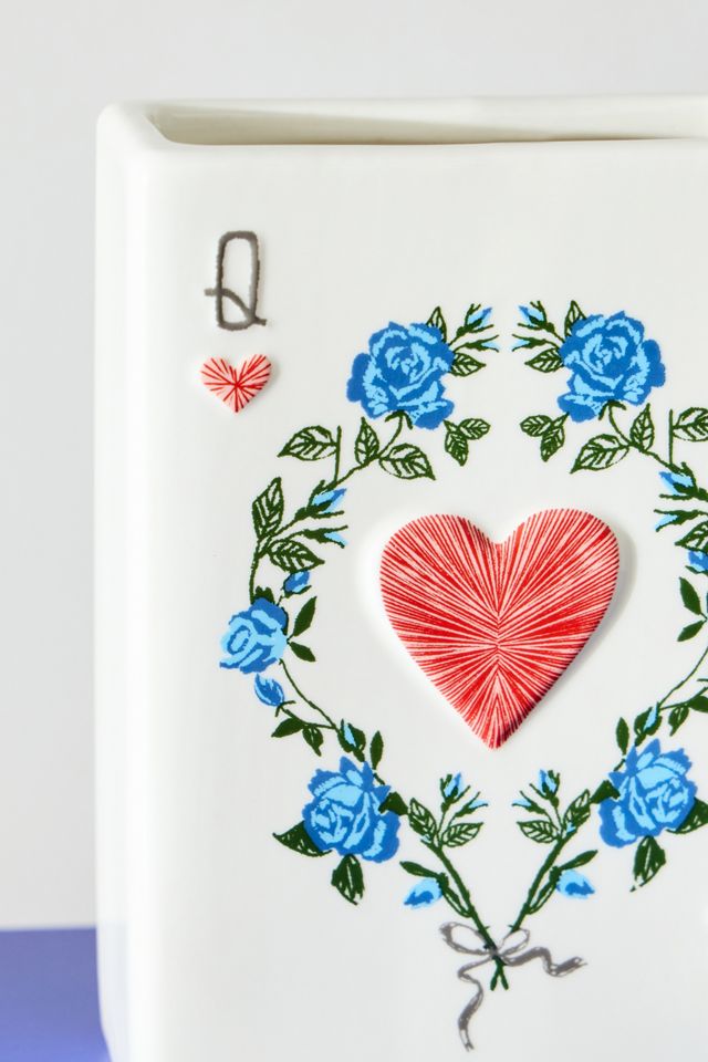 Kartenspiel-Vase #1