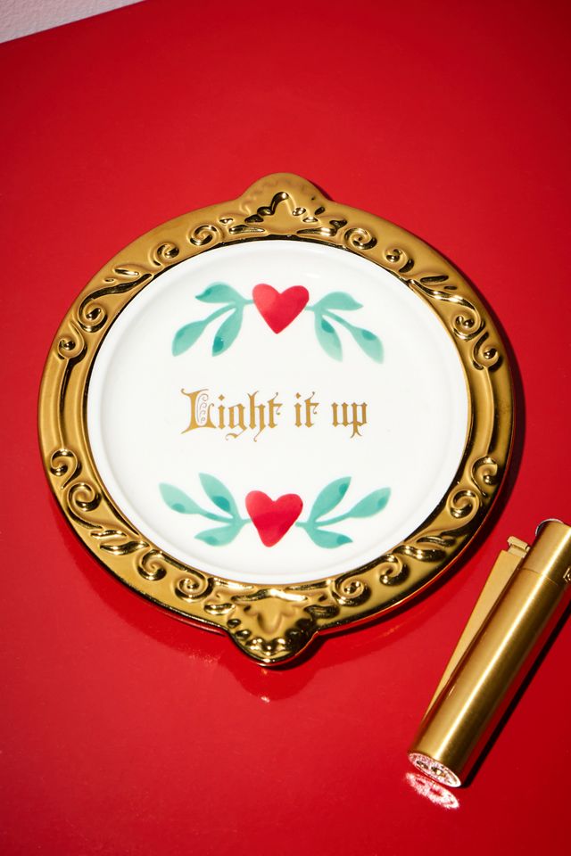 Vassoio Portaoggetti Dorato Light It Up #1