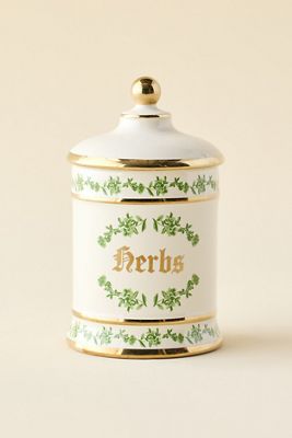 Vergoldetes Kräuterglas
