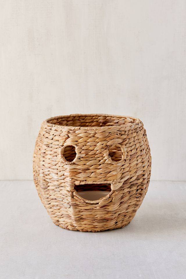 Happy Woven Rattan Planter Cover #1