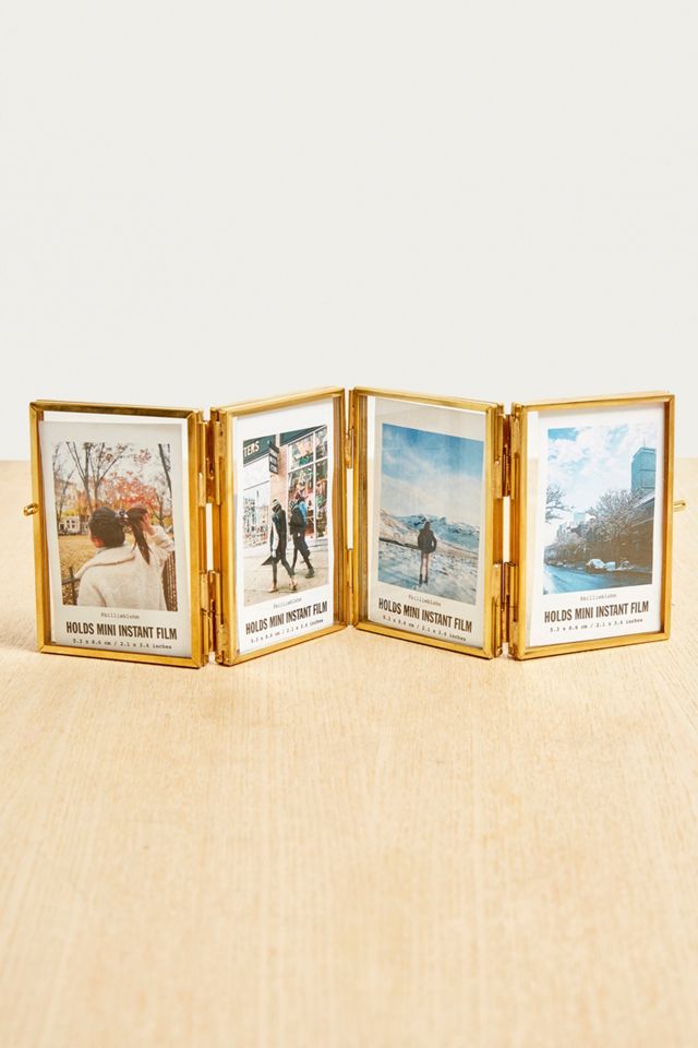 Folding Gold Instax Mini Photo Frame #1