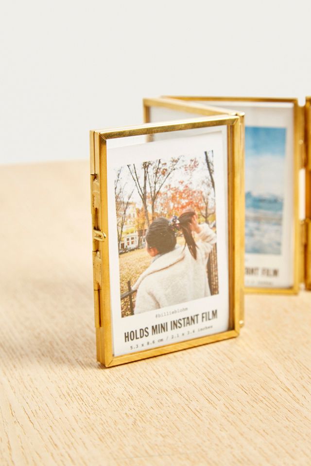 Folding Gold Instax Mini Photo Frame #2