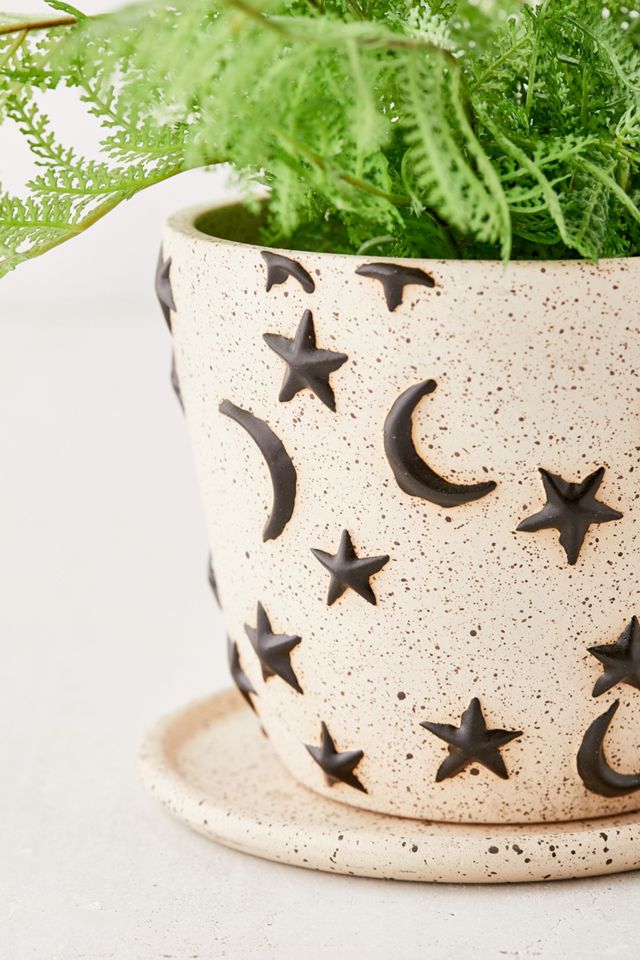 Estrella Small Plant Pot And Tray #2