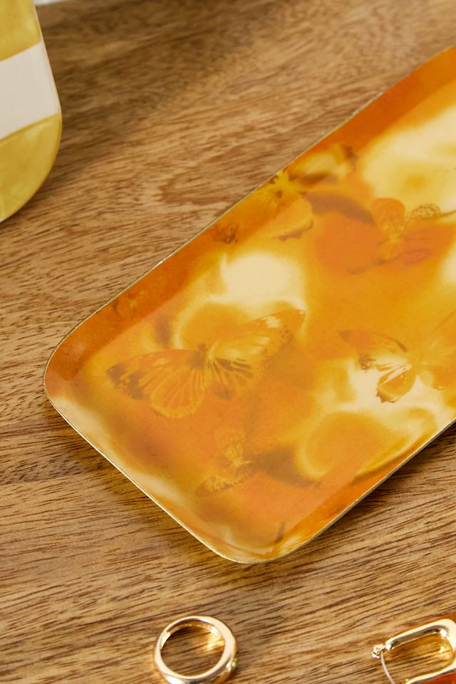 Bandeja de Baratijas Mariposa Naranja #2