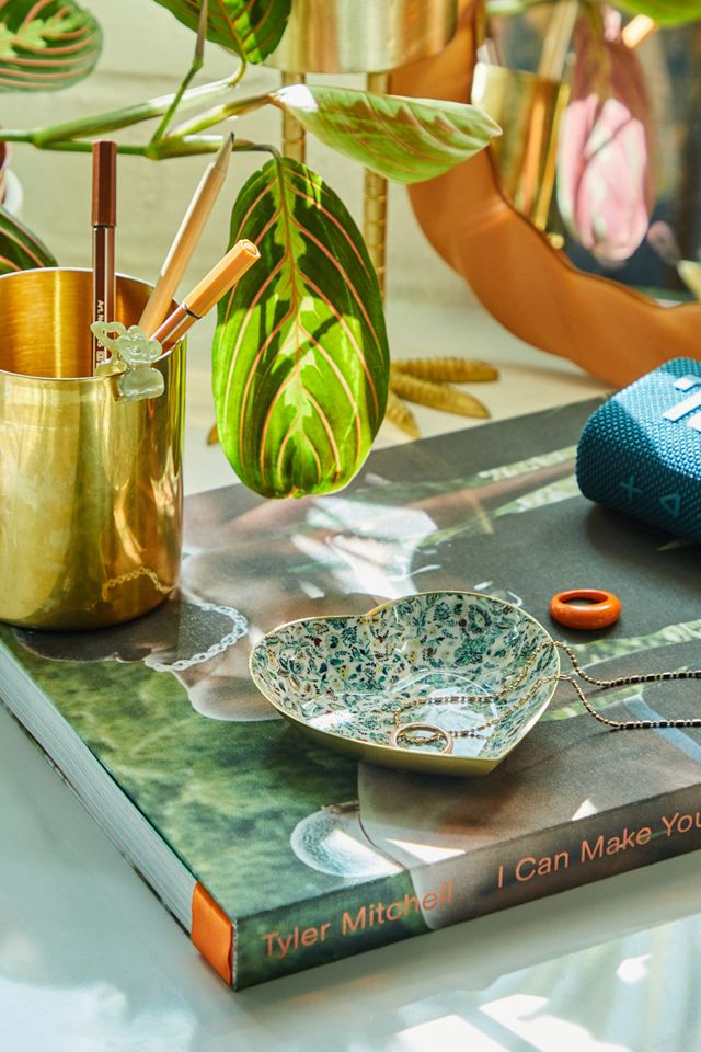 Paisley Heart Trinket Tray Urban Outfitters UK