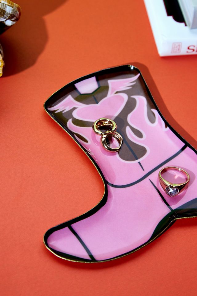 Western Boot Trinket Tray #1